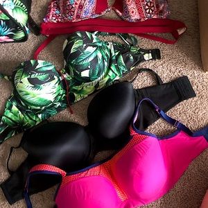 32G Panache, strapless Freya, ASOS swim, and Shade Shore Bras